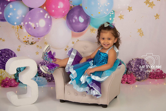 15-PURPLE PINK BLUE BALLOON 1